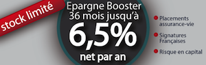 Epargne Booster 36 mois