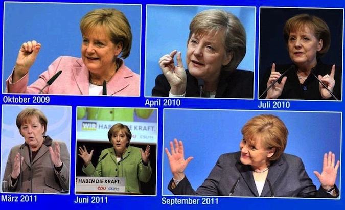 Angela Merkel Grece