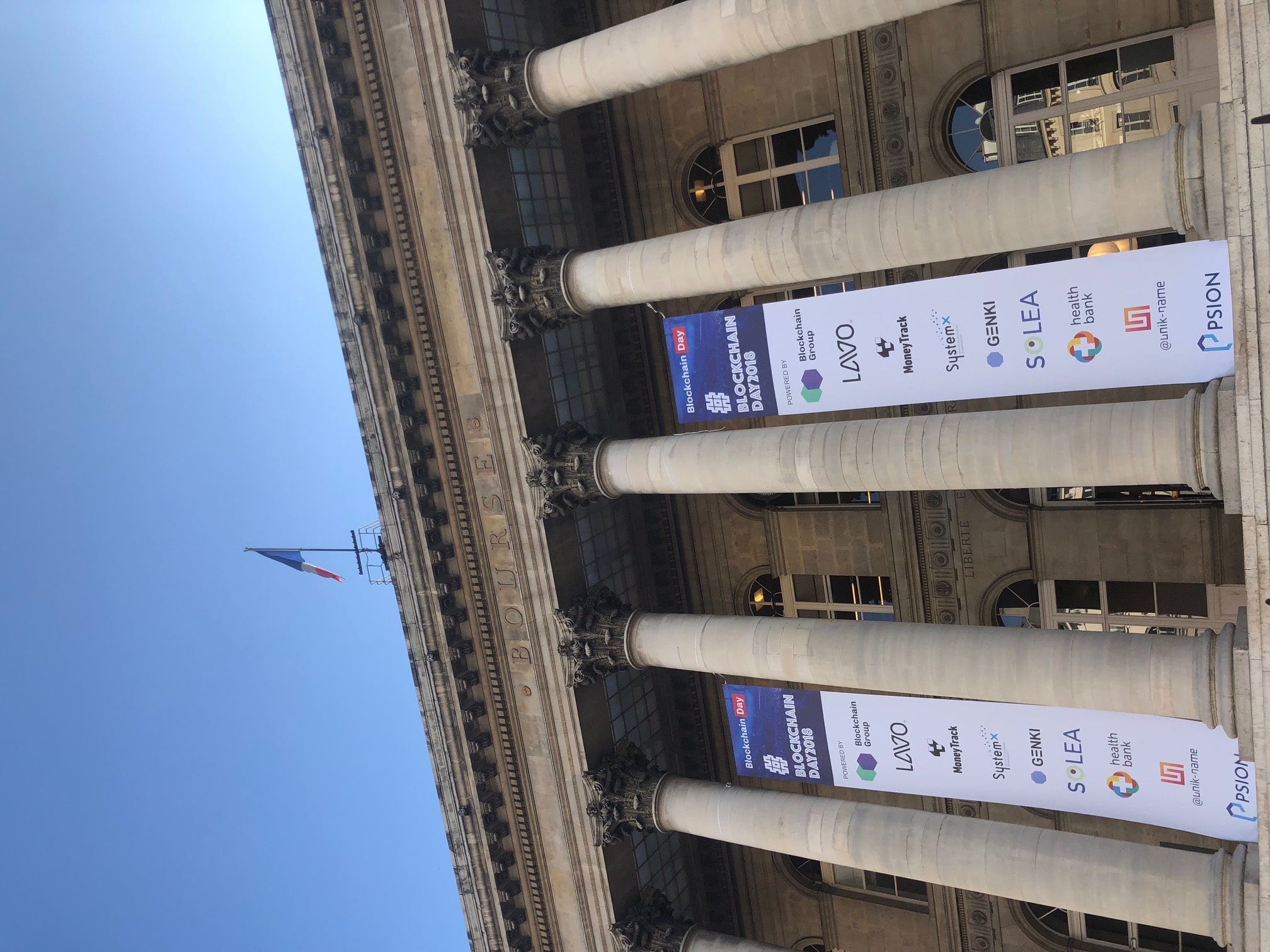 Café de la Bourse à la 1ère édition du Paris Blockchain Day