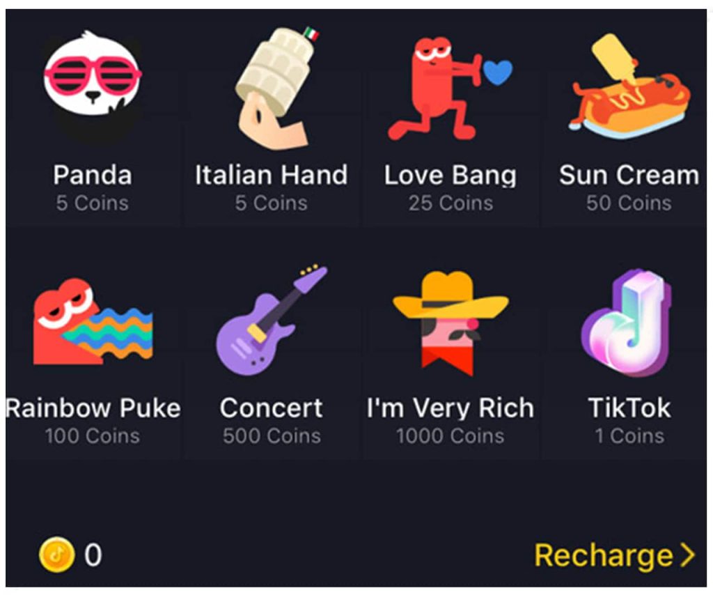 emojis-Tik_tok-vendus-par-application