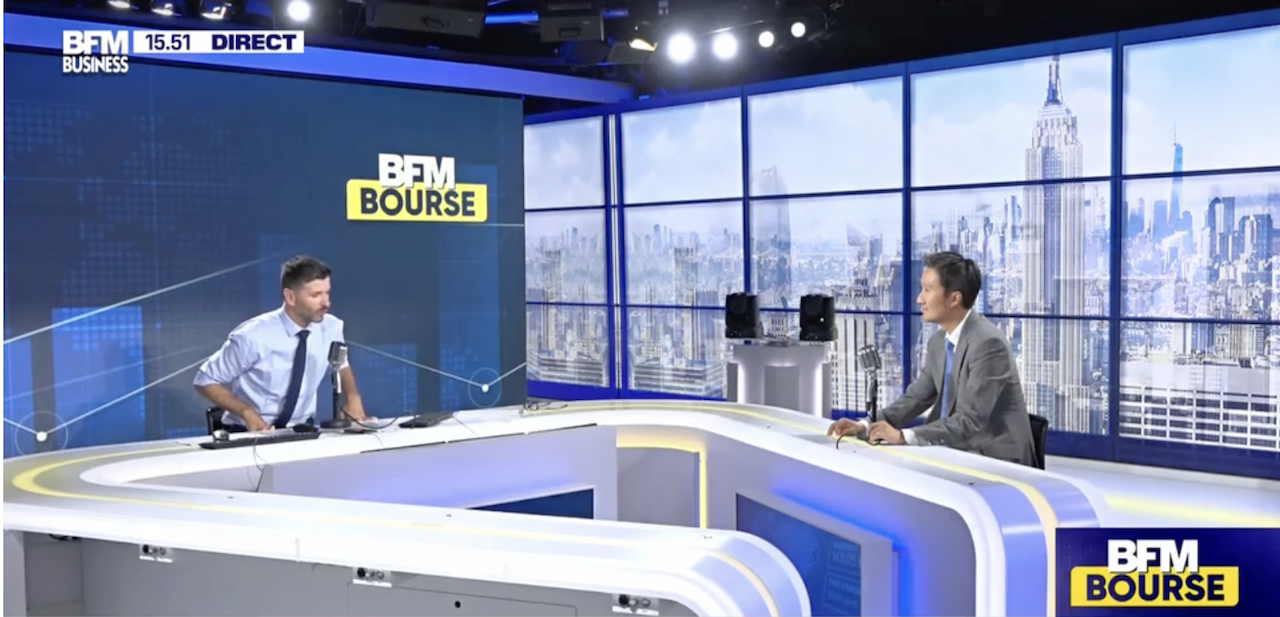 Nouvelles chroniques Café de la Bourse sur BFM BUSINESS de fin 2023