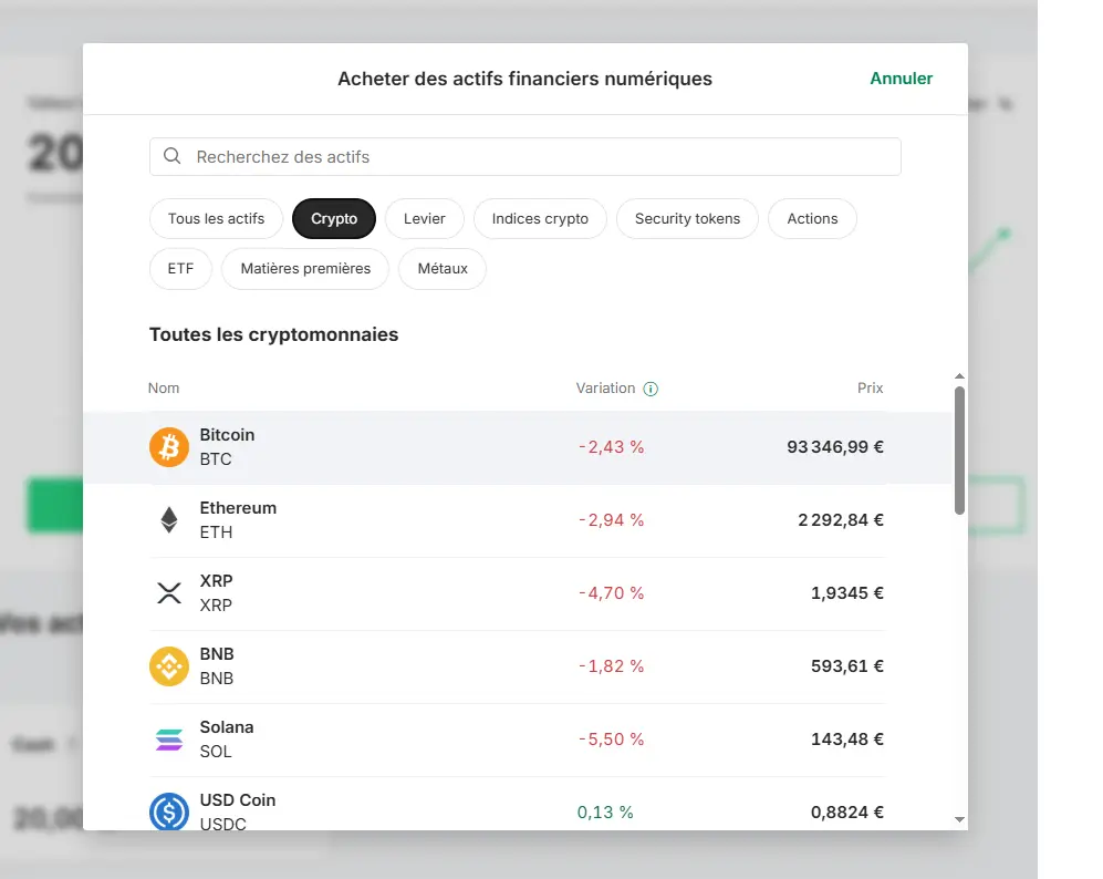 acheter des bitcoin cryptos bitpanda 1