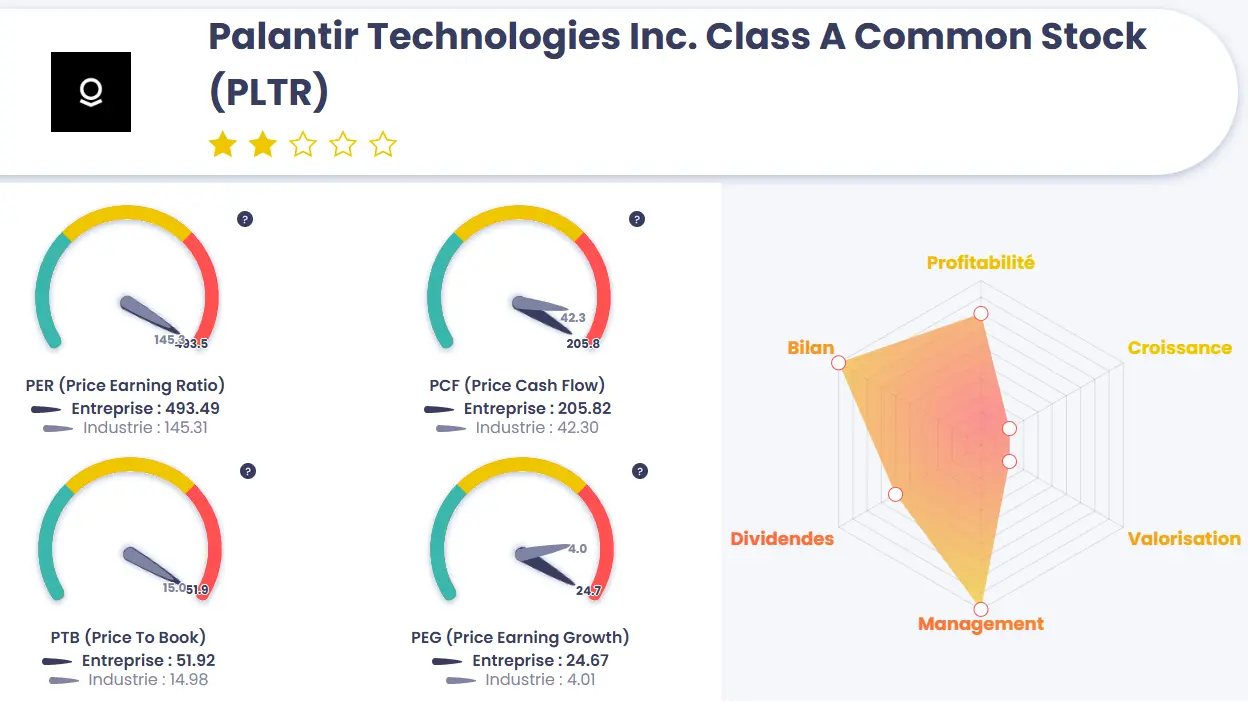 analyse fondamentale palantir juin 2025