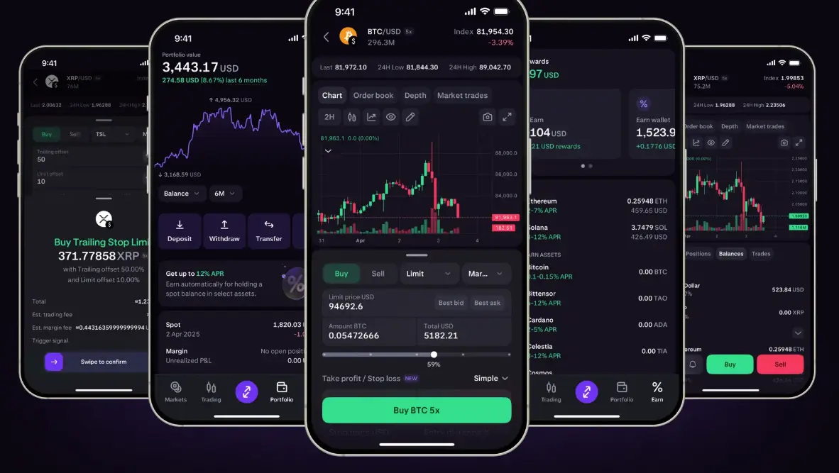 app mobile kraken pro septembre 2025