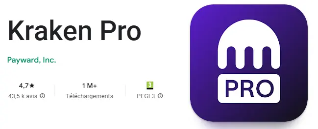 review kraken pro playstore google septembre 2025
