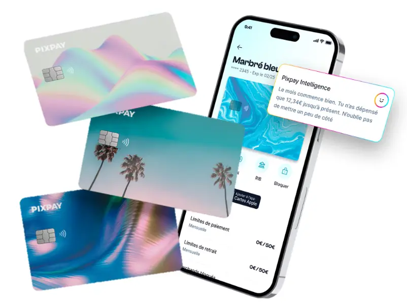 carte pixpay cartes bancaires mineurs