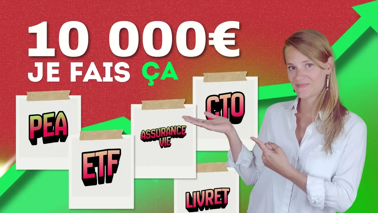 video investir 10 000 euros cover Cafe de la Bourse