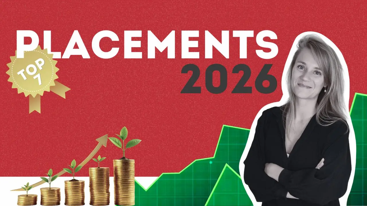 Video 7 meilleurs placements 2026 cafe de la bourse