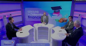 Table ronde Boursorama Cafedelabourse pour la semaine de l education financiere
