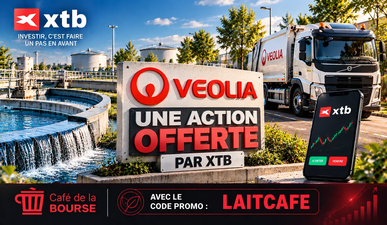 XTB offre une action Veolia jusqu&rsquo;au 30 novembre 2026
